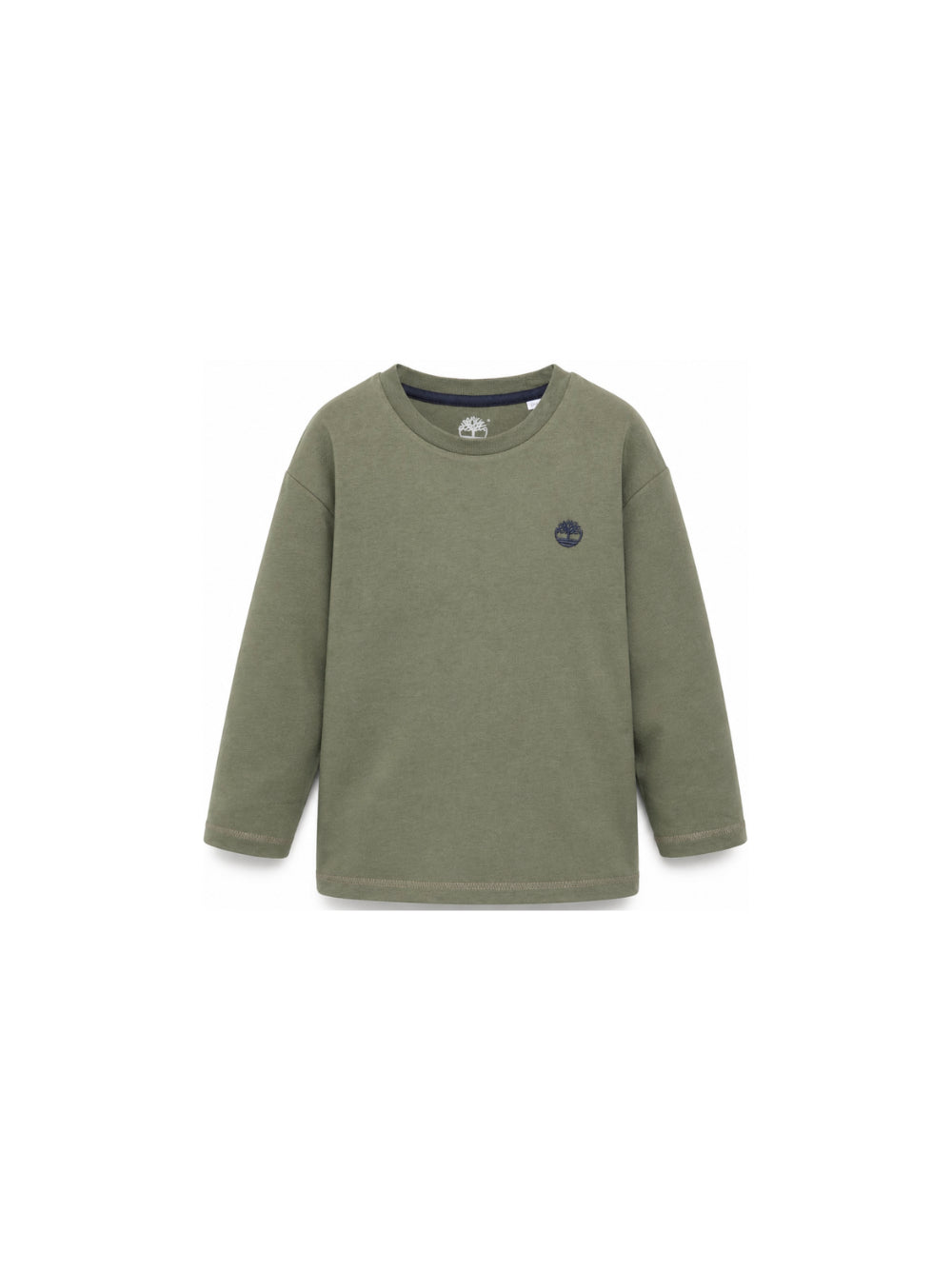 T-shirt per bambino Timberland Kids verde con applicazione logo T61056 730 TIMBERLAND KIDS 