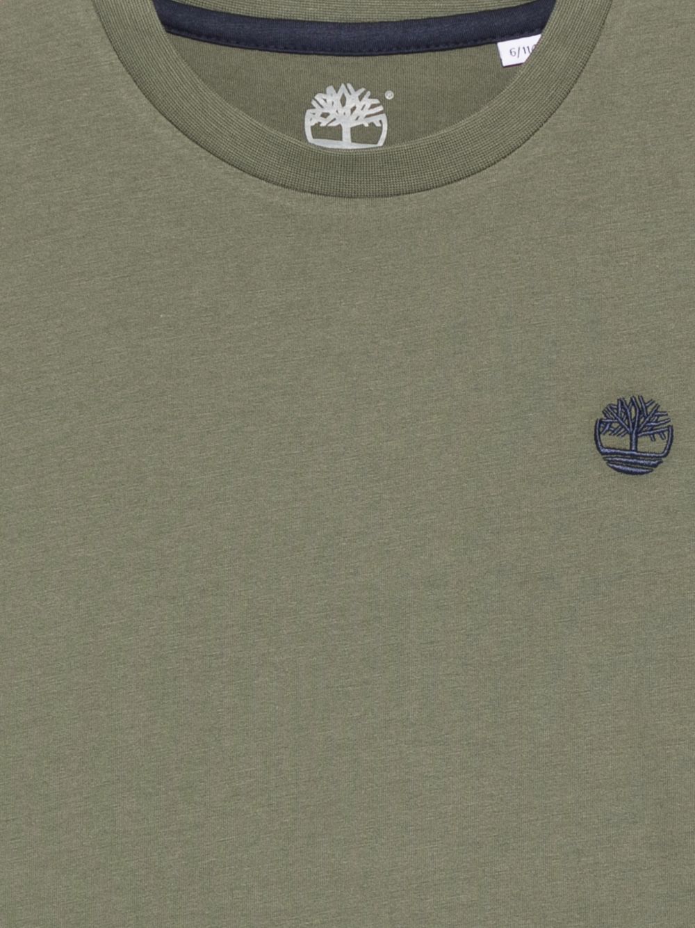 T-shirt per bambino Timberland Kids verde con applicazione logo T61056 730 TIMBERLAND KIDS 