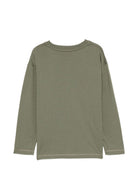 T-shirt per bambino Timberland Kids verde con applicazione logo T61056 730 TIMBERLAND KIDS 