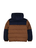 Giubbino per bambino Timberland Kids marrone con design color-block T61057 325 TIMBERLAND KIDS 
