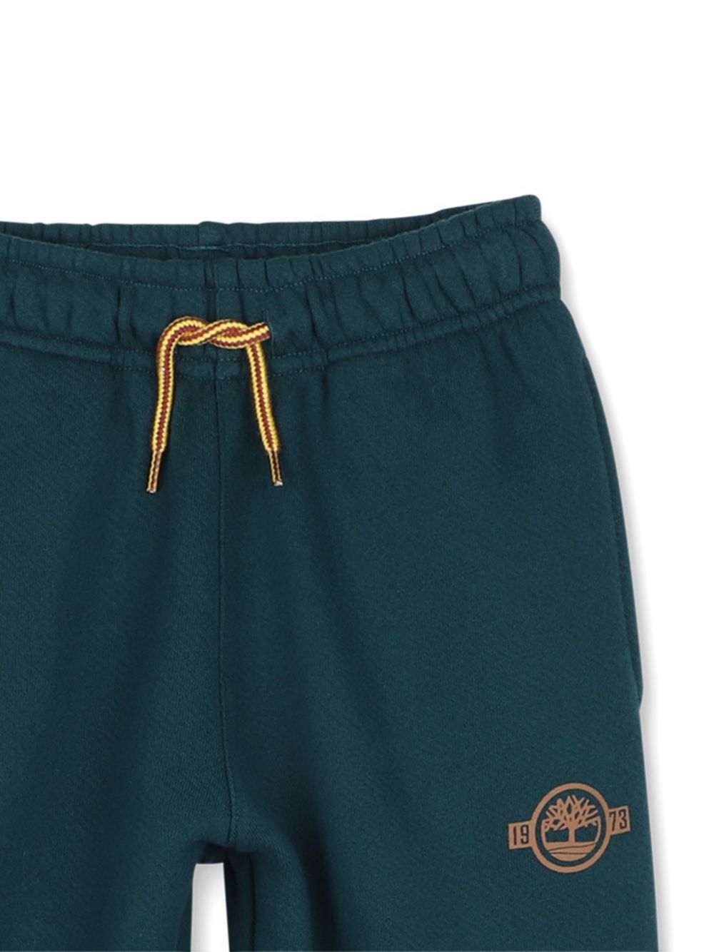 Pantaloni sportivi per bambino Timberland Kids verde con stampa logo sul davanti T61070 68R TIMBERLAND KIDS 