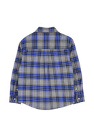 Camicia per bambino Timberland Kids blu con motivo a quadri T61087 829 TIMBERLAND KIDS 