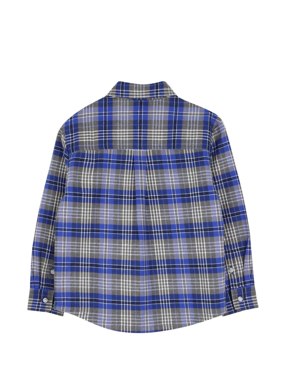 Camicia per bambino Timberland Kids blu con motivo a quadri T61087 829 TIMBERLAND KIDS 