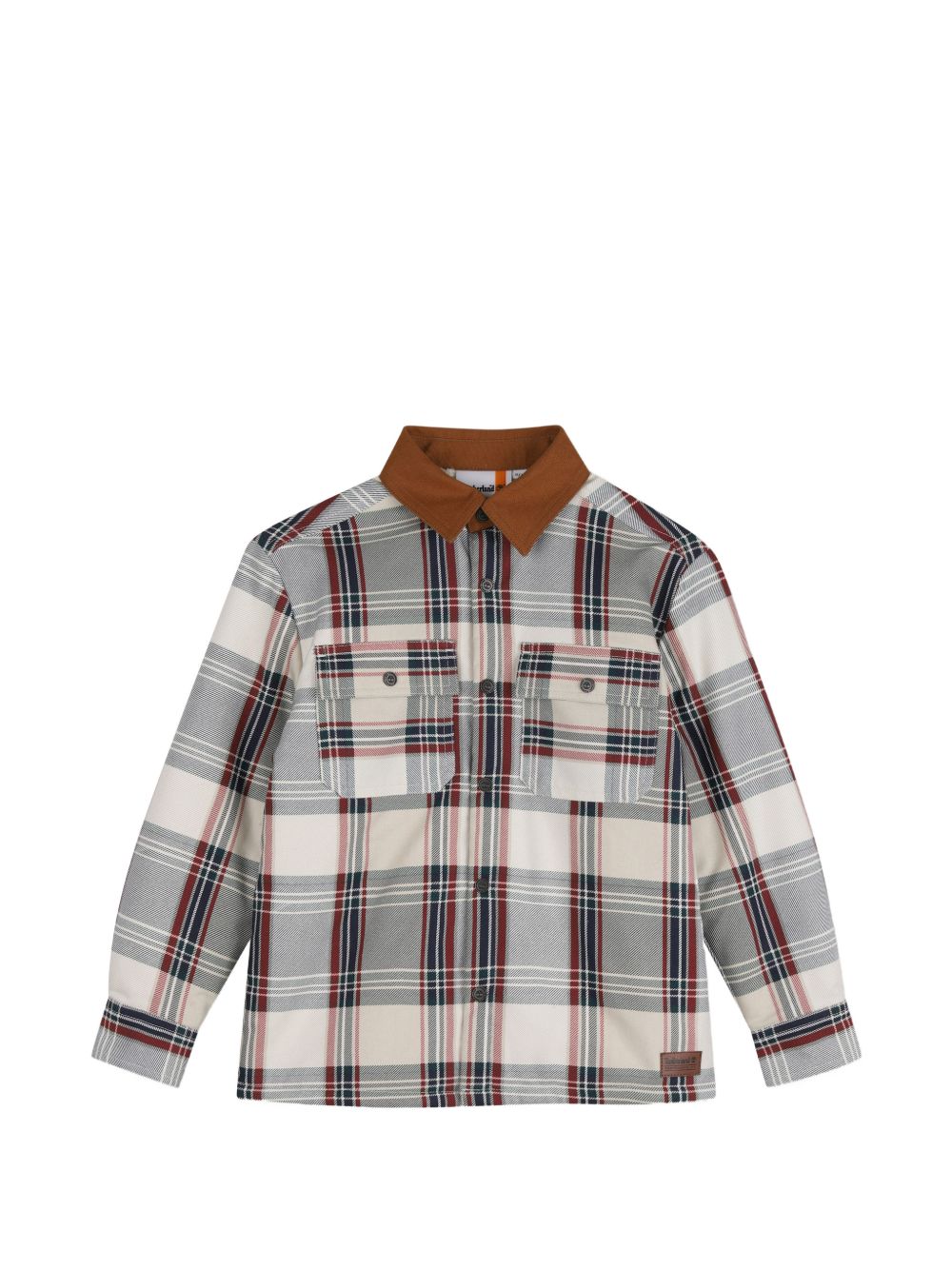Camicia per bambino Timberland Kids multicolore con motivo a quadri T61088 127 TIMBERLAND KIDS 