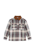 Camicia per bambino Timberland Kids multicolore con motivo a quadri T61088 127 TIMBERLAND KIDS 