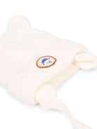 Berretto per neonato Timberland Kids bianco con dettaglio orsetto sul davanti T61093 127 TIMBERLAND KIDS 