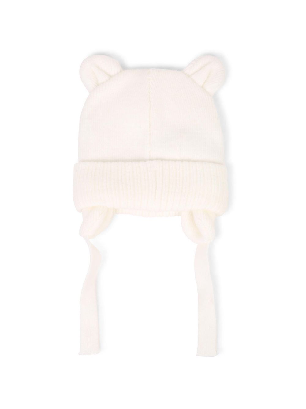 Berretto per neonato Timberland Kids bianco con dettaglio orsetto sul davanti T61093 127 TIMBERLAND KIDS 