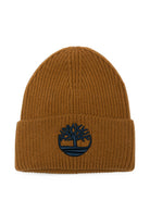 Cappello per bambino Timberland Kids marrone con trama a coste T61097 325 TIMBERLAND KIDS 