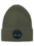 Cappello per bambino Timberland Kids verde con trama a coste T61097 730 TIMBERLAND KIDS 
