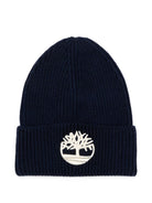 Cappello per bambino Timberland Kids blu con trama a coste T61097 849 TIMBERLAND KIDS 