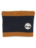 Scaldacollo per bambino Timberland Kids multicolore con logo sul davanti T61101 849 TIMBERLAND KIDS 
