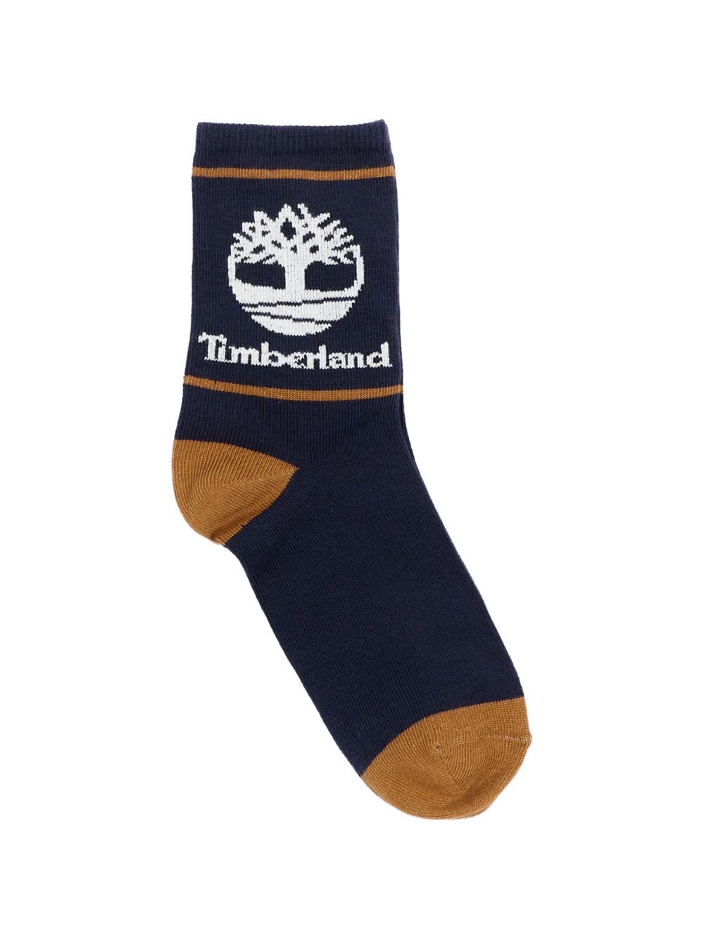 Set di tre paia di calzini per bambini Timberland Kids multicolore con logo a intarsio T61102 849 TIMBERLAND KIDS 