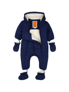 Tuta da neve per neonato Timberland Kids blu con design imbottito T61114 84N TIMBERLAND KIDS 