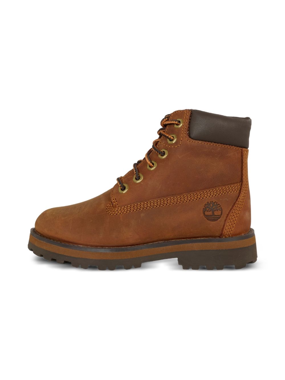 Stivali per bambino Timberland Kids marrone con tomaia in pelle TB0A279Q 3581 TIMBERLAND KIDS 
