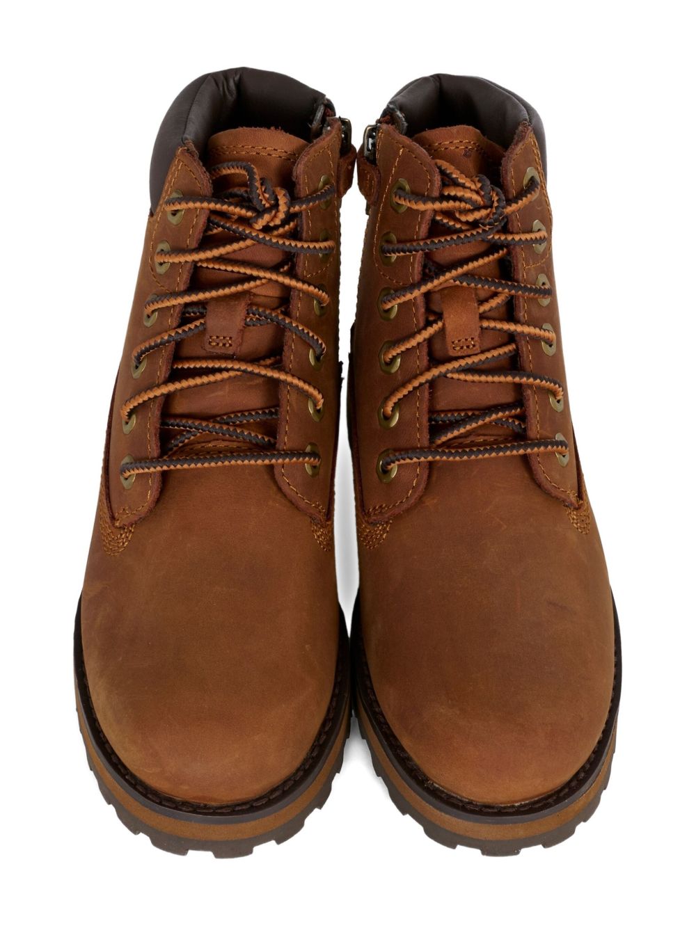 Stivali per bambino Timberland Kids marrone con tomaia in pelle TB0A279Q 3581 TIMBERLAND KIDS 