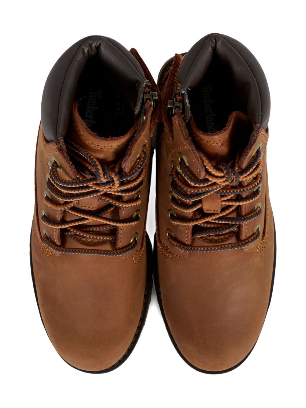 Stivali per bambino Timberland Kids marrone con tomaia in pelle TB0A279Q 3581 TIMBERLAND KIDS 