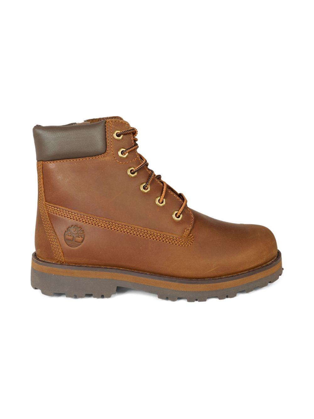 Stivali per bambino Timberland Kids marrone con tomaia in pelle TB0A28VX 3581 TIMBERLAND KIDS 