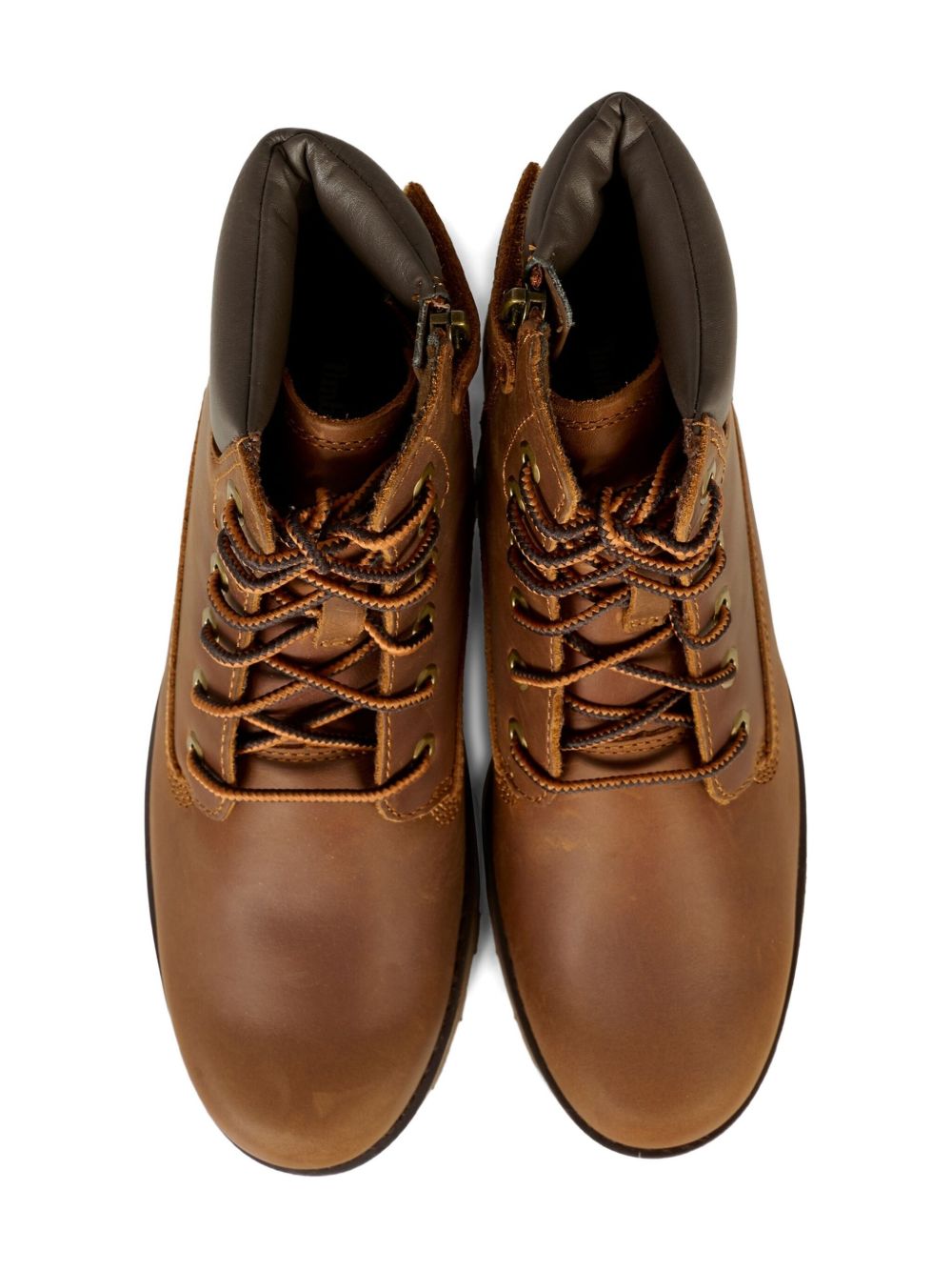 Stivali per bambino Timberland Kids marrone con tomaia in pelle TB0A28VX 3581 TIMBERLAND KIDS 