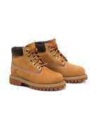 Stivali per bambini Timberland Kids marrone con chiusura frontale con lacci TB112709 7131 TIMBERLAND KIDS 