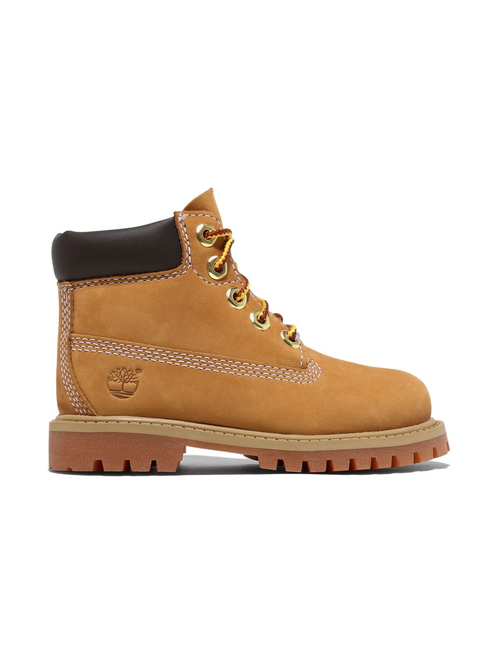 Stivali per bambini Timberland Kids marrone con chiusura frontale con lacci TB112709 7131 TIMBERLAND KIDS 