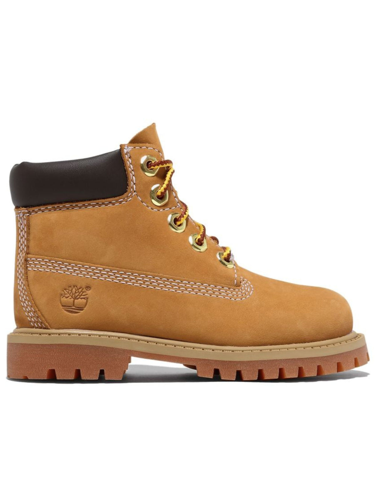 Stivali per bambini Timberland Kids marrone con chiusura frontale con lacci TB112709 7131 TIMBERLAND KIDS 
