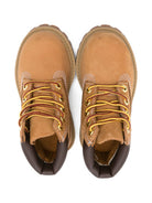 Stivali Premium 6-Inch per bambini Timberland Kids beige con occhielli metallici TB112809 7131 TIMBERLAND KIDS 