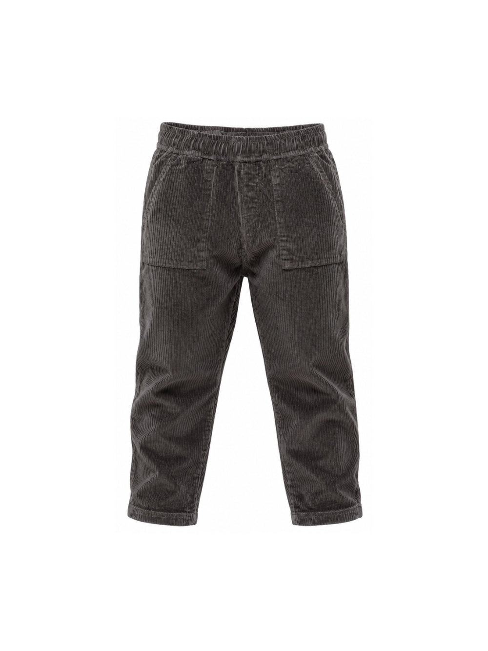 Pantaloni per bambino Trussardi Kids grigi in velluto TBA26016PA GREY TRUSSARDI KIDS 