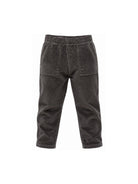 Pantaloni per bambino Trussardi Kids grigi in velluto TBA26016PA GREY TRUSSARDI KIDS 