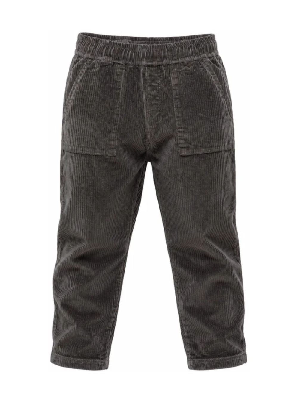 Pantaloni per bambino Trussardi Kids grigi in velluto TBA26016PA GREY TRUSSARDI KIDS 