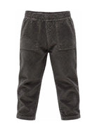 Pantaloni per bambino Trussardi Kids grigi in velluto TBA26016PA GREY TRUSSARDI KIDS 