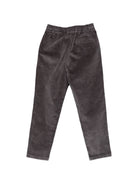 Pantaloni per bambino Trussardi Kids grigi in velluto TBA26016PA GREY TRUSSARDI KIDS 