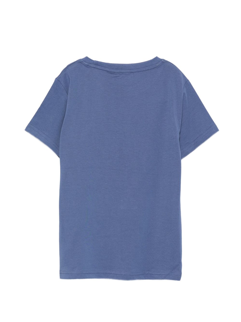 T-shirt per bambino Trussardi Kids blu con stampa con logo sul petto TBA26022TS AVIO TRUSSARDI KIDS 