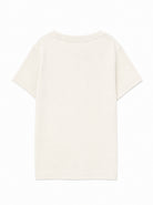 T-shirt per bambino Trussardi Kids bianca con stampa con logo sul petto TBA26022TS OFF-WHITE TRUSSARDI KIDS 