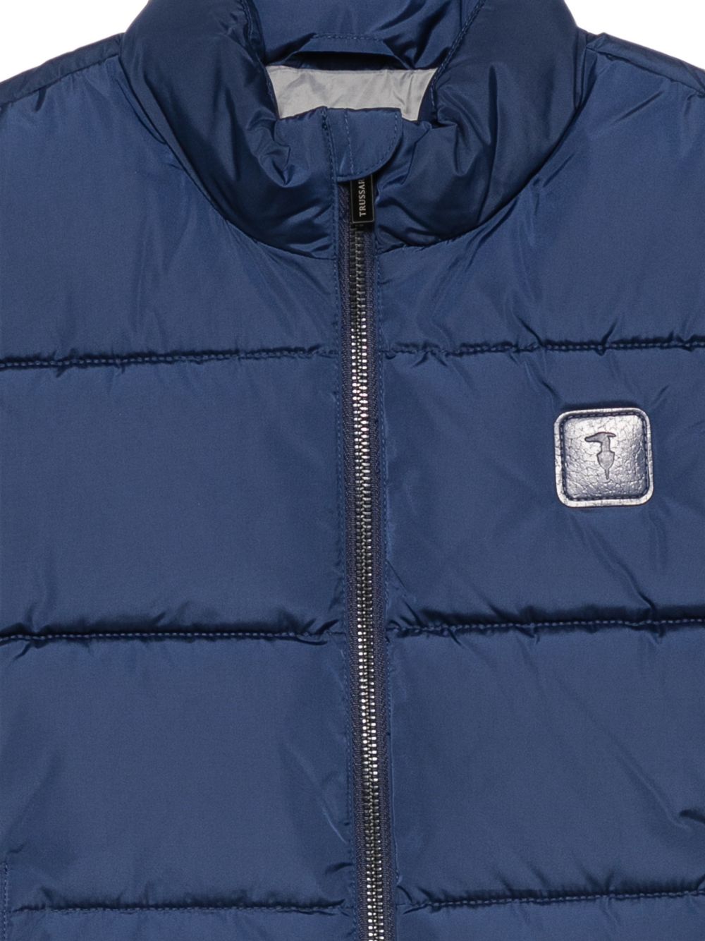 Gilet per bambino Trussardi Junior blu imbottito trapuntato TBA26048PI BLUE NAVAL TRUSSARDI KIDS 