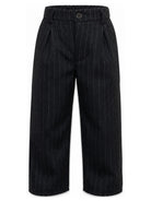 Pantalone per bambino Trussardi Kids grigio con dettagli plissettati TGA26045PA GREY TRUSSARDI KIDS 