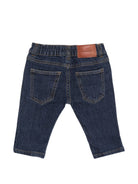 Jeans per neonato Trussardi Kids blu con design a cinque tasche TIA26017JE DENIM BLUE DARK TRUSSARDI KIDS 