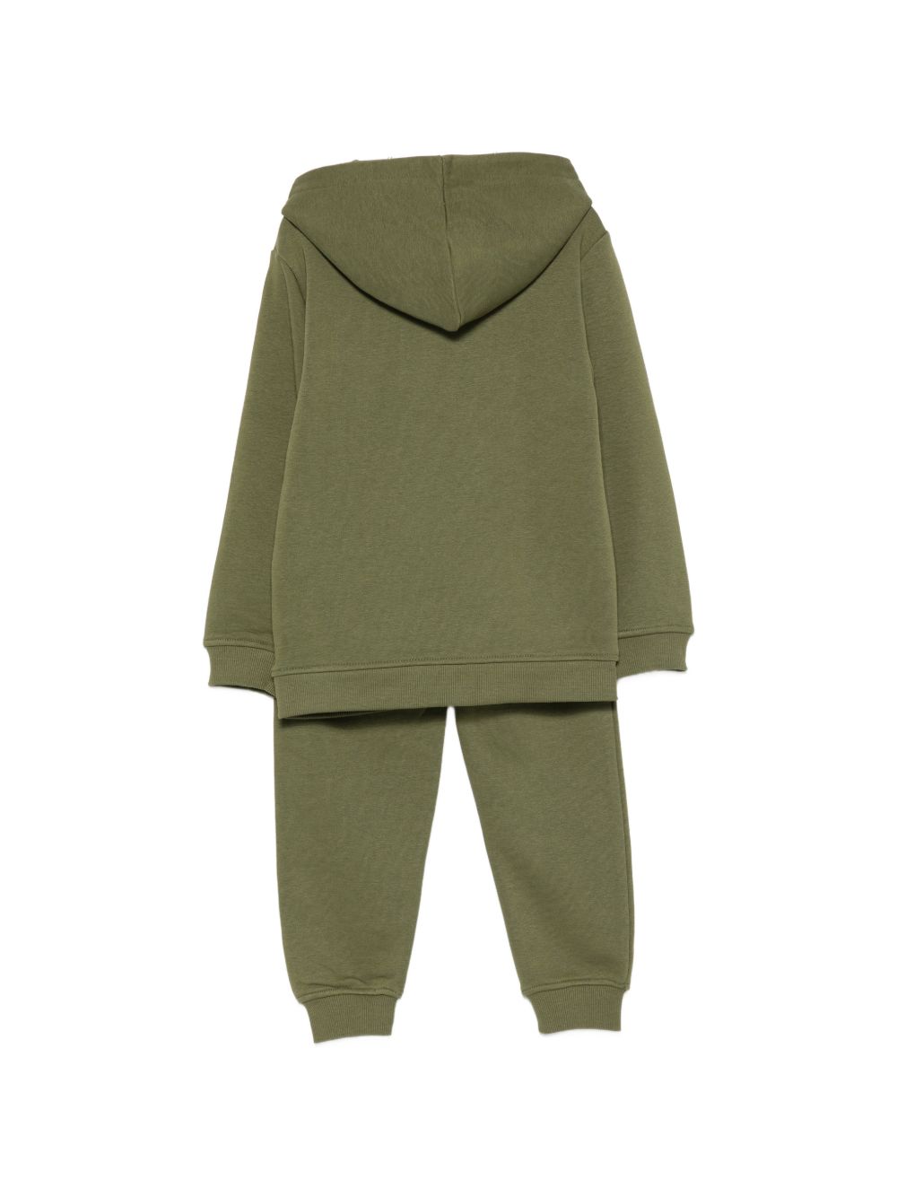 Completo per bambino Trussardi Junior verde con logo sul davanti TIA26102CF CYPRESS TRUSSARDI KIDS 