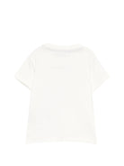 T-shirt per neonato Trussardi Kids bianca con stampa grafica TIA26108TS OFF-WHITE TRUSSARDI KIDS 