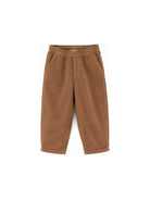 Pantaloni per neonato Trussardi Kids marrone con tessuto a coste TIA26113PA BROWN TRUSSARDI KIDS 