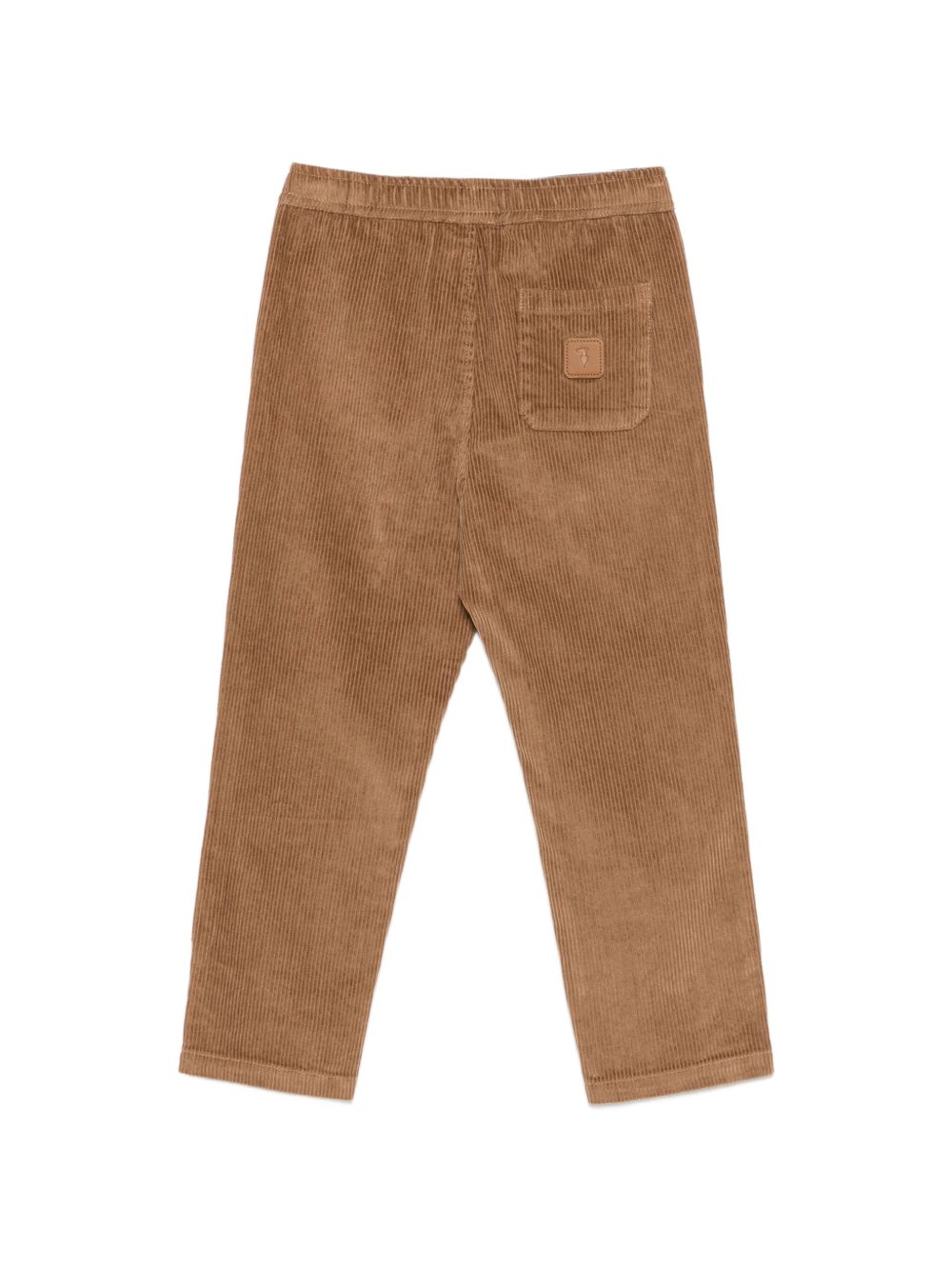 Pantaloni per neonato Trussardi Kids marrone con tessuto a coste TIA26113PA BROWN TRUSSARDI KIDS 