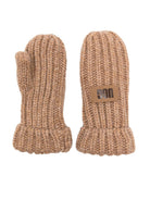 Guanti per bambina Ugg Kids beige con trama a coste 100030 CAM UGG KIDS 