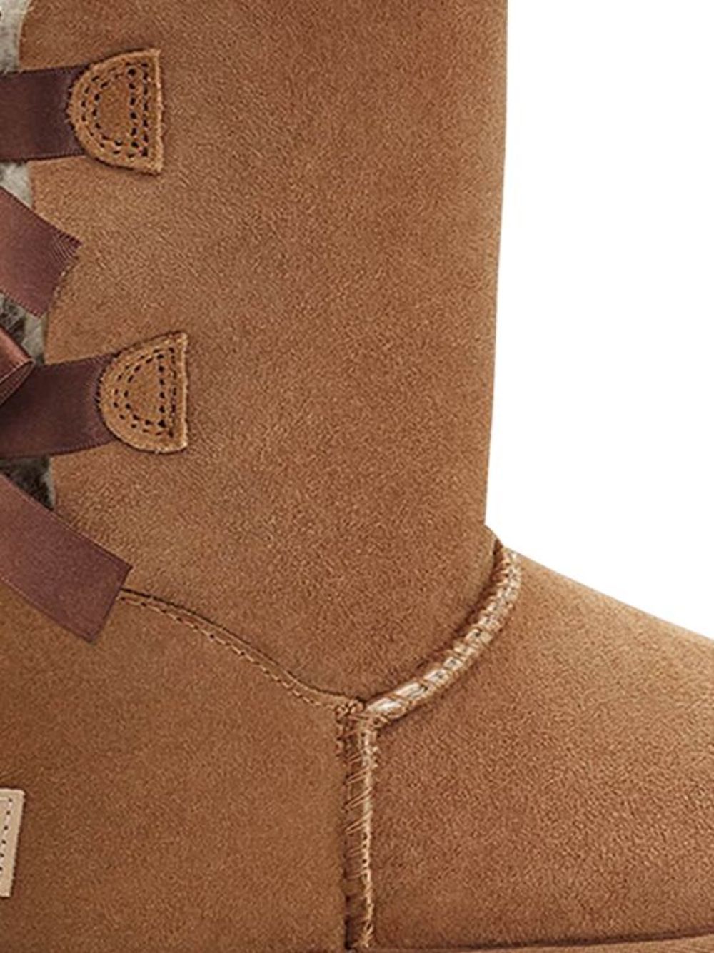 Stivali Bailey Bow II per bambina Ugg Kids marroni con dettagli fiocchi sul retro 1017394K CHE UGG KIDS 