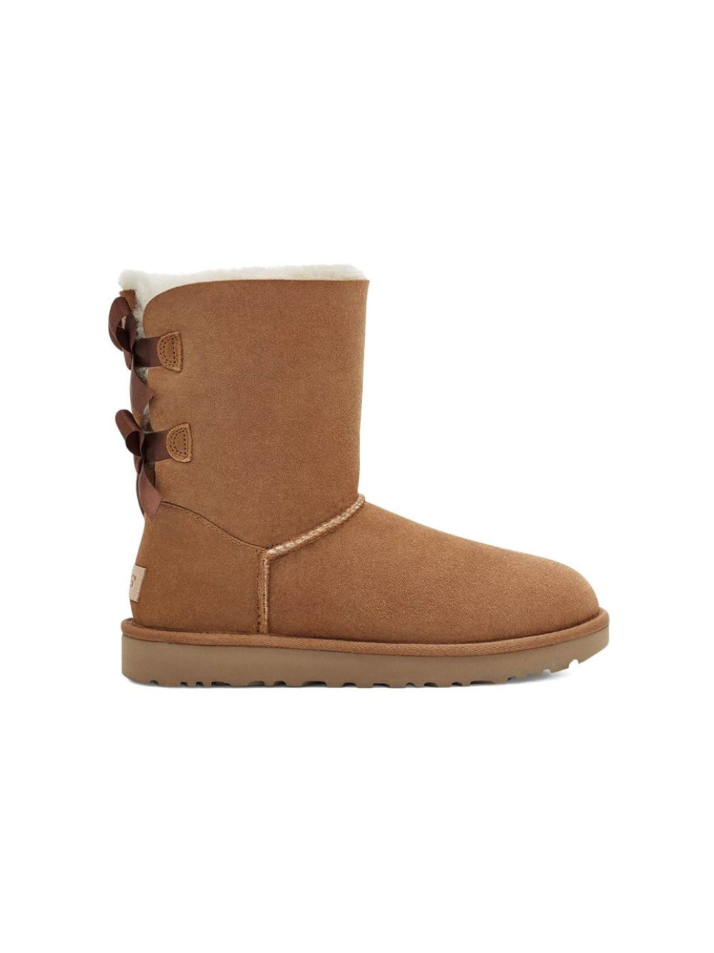 Stivali Bailey Bow II per bambina Ugg Kids marroni con dettagli fiocchi sul retro 1017394K CHE UGG KIDS 