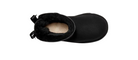 Stivaletti per bambina Ugg Kids neri con chiusura posteriore con nodo 1017397K BLK UGG KIDS 
