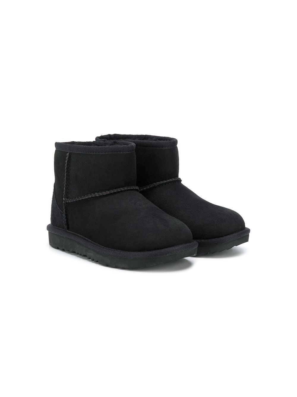 Stivali Mini II per bambina UGG Kids neri con cuciture a sopraggitto 1017715K BLK UGG KIDS 