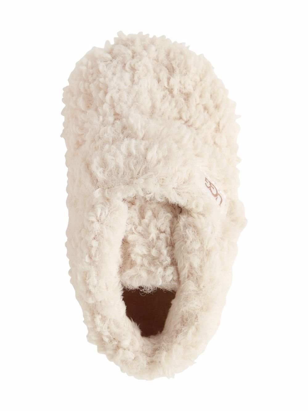 Stivaletti per neonati UGG Kids bianco con texture teddy 1121045I NCFF UGG KIDS 