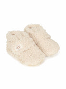 Stivaletti per neonati UGG Kids bianco con texture teddy 1121045I NCFF UGG KIDS 