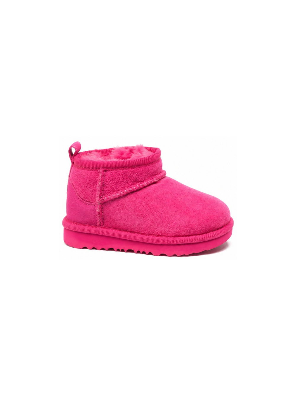 Stivali Classic Ultra Mini per bambina Ugg Kids fucsia con linguetta sul tallone 1130750T BHTF UGG KIDS 