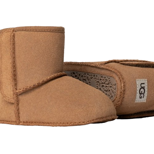 Stivaletti per neonata UGG Kids marrone con fodera in shearling 1143693I CHE UGG KIDS 