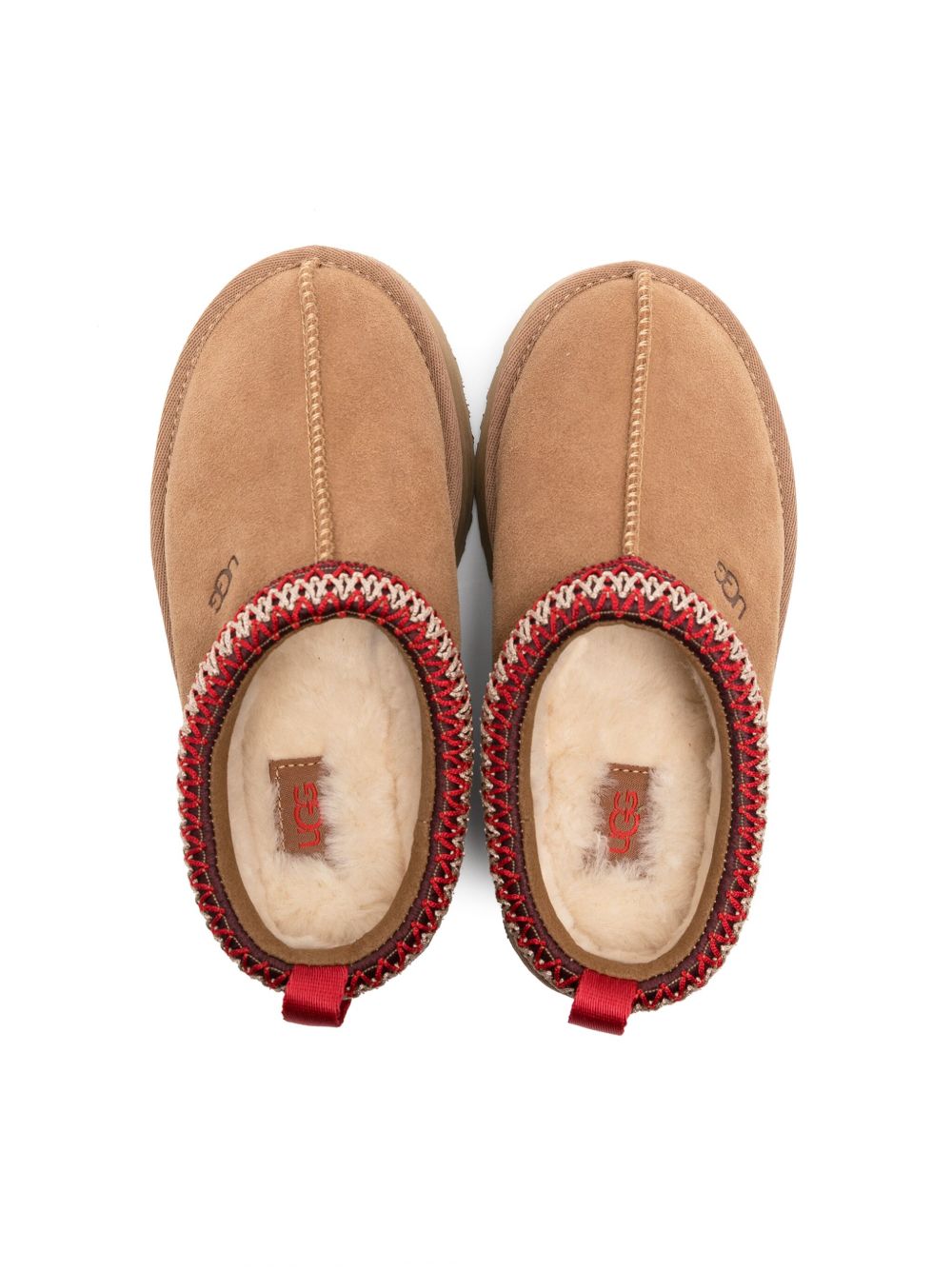 Ciabatte K Tazz per bambina Ugg Kids beige con design slip-on 1143776K CHE UGG KIDS 